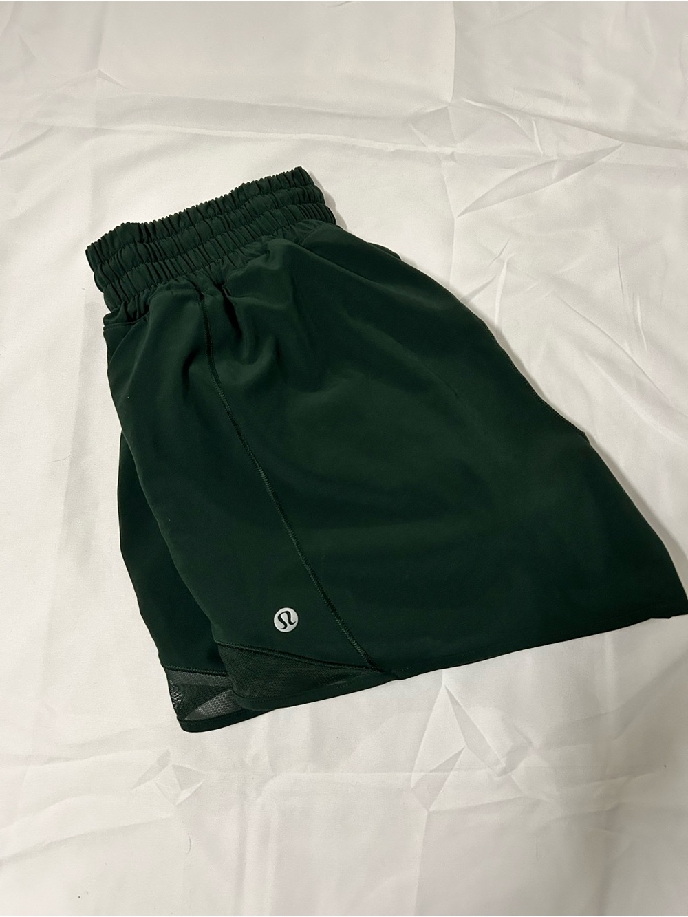 lululemon athletica Deep Forest Green Women's Athletic Shorts